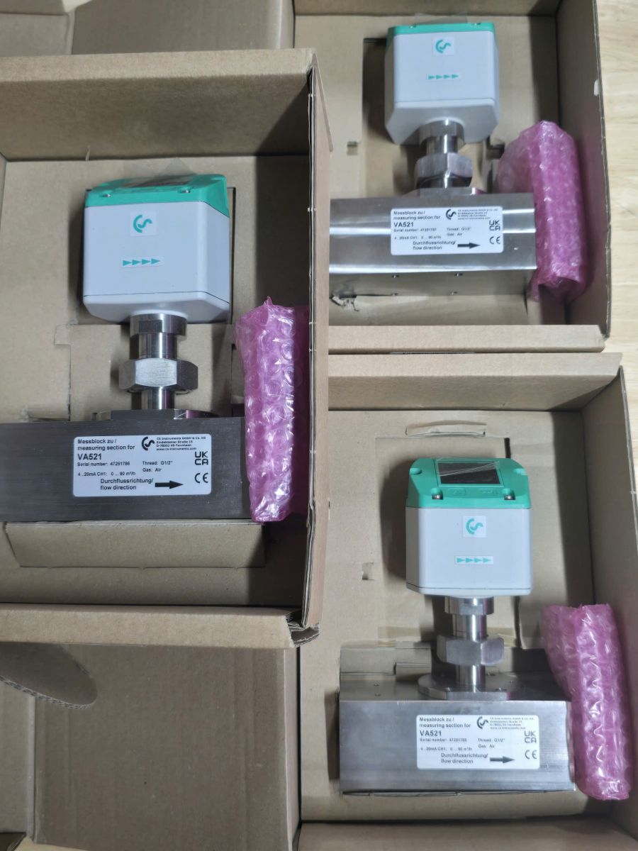 Đồng hồ đo lưu lượng khí CS VA521: Đồng hồ đo lưu lượng khí CS VA521